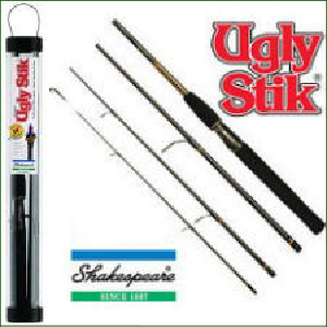 ugly stik travel rod 4 piece