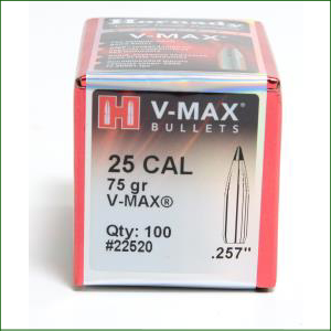H22520 HORANDY 25 CAL .257 75GR V-MAX