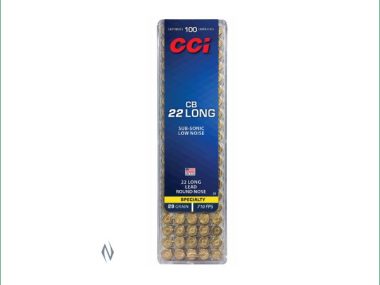 C38 CCI 22LR CB LONG 29GR 100PK 710FPS