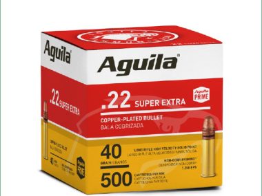 AGUILA 22LR HV CPS 40GR 1255FPS 500PK