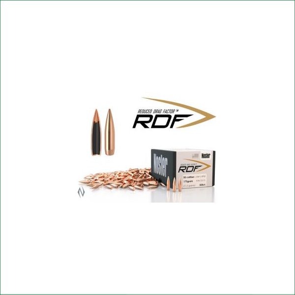 NRDF30175 NOSLER RDF 30CAL 308 175GR HP