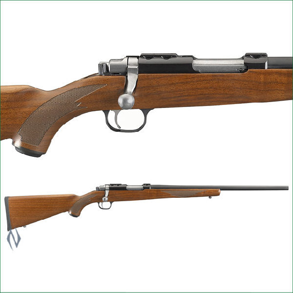 RUGER 77/17 17WSM BLUED WALNUT 20INCH