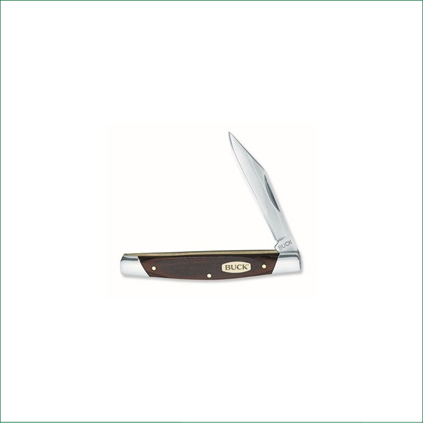 BUCK SOLO WOODGRAIN SINGLE BLADE