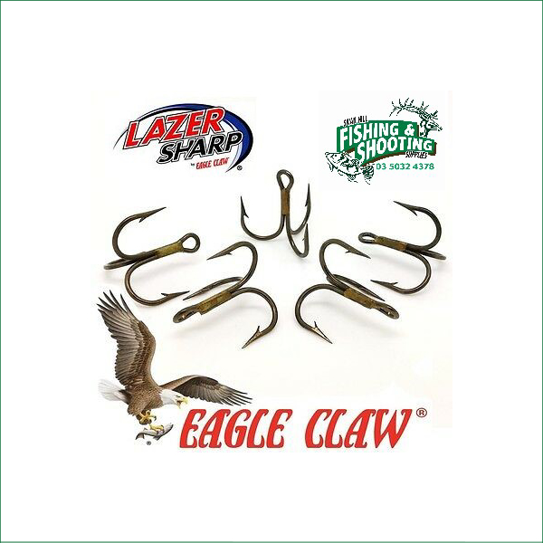 EAGLE CLAW TREBLE HOOK SIZE 2