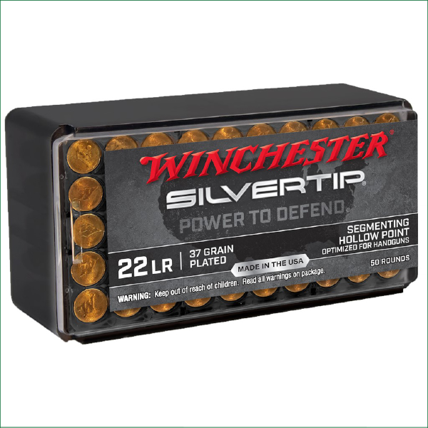 W22LRST WINCHESTER SILVERTIP SEG HP 37GR