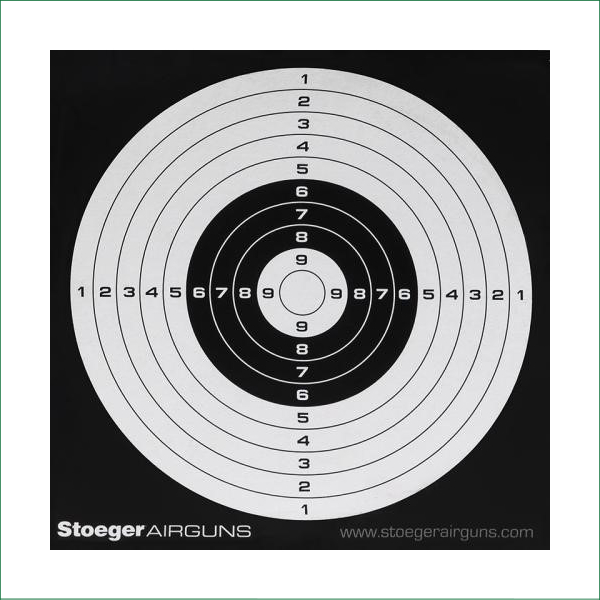 XS40103 STOEGER PAPER TARGETS 100PACK