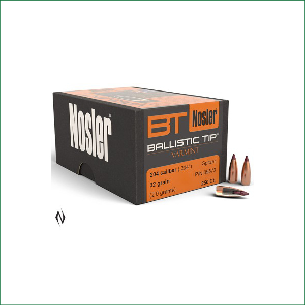 NB20432VP NOSLER 32GR B/TIP 250PK