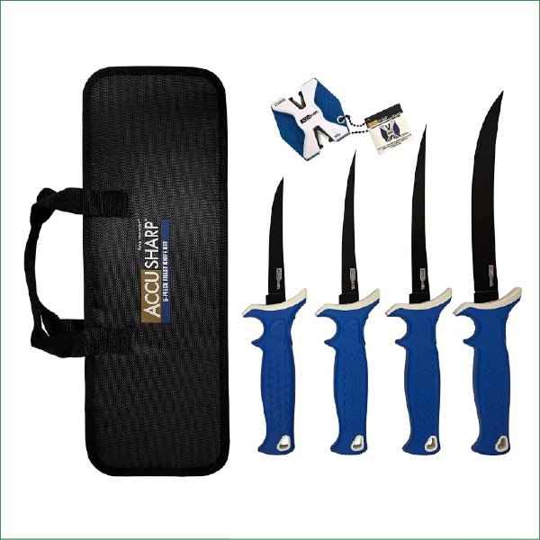 A737C ACCUSHARP 6 PIECE FILLET KNIFE SET