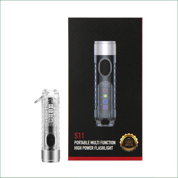 SPERAS S11 WHITE MINI FLASHLIGHT 400lm