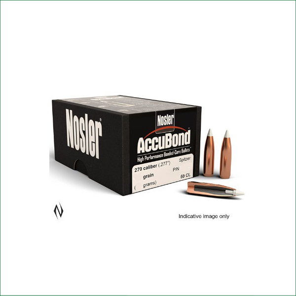 NAB270100 NOSLER 270 100GR ACCUBOND 50PK