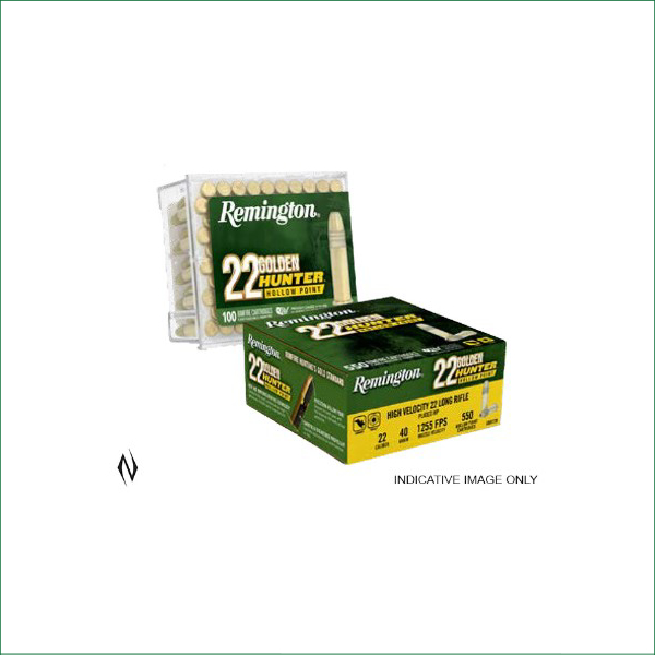 GHB22 REMINGTON 22LR 40GR PLATED HP 100P