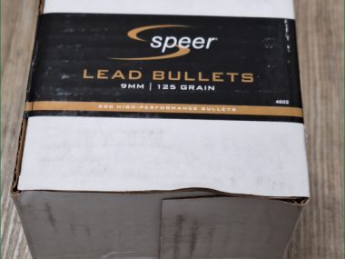 S4602 SPEER 9MM .356 125GN LRN BULK 500P